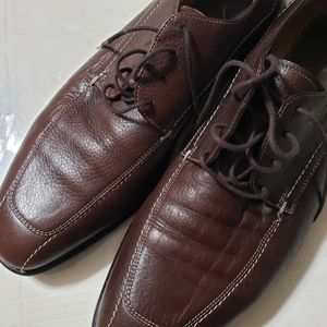 Mens size 13 (narrow) Brown Leather Dress Shoes
